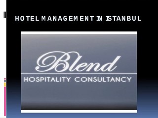Hospitality Consultancy in Macka
