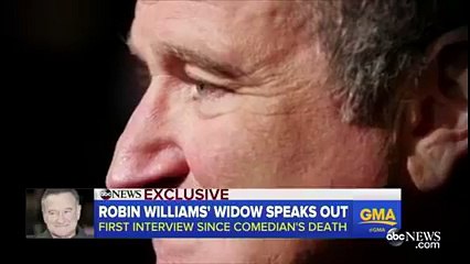 Robin Williams' widow is breaking her silence, opening up about her husband’s suicide