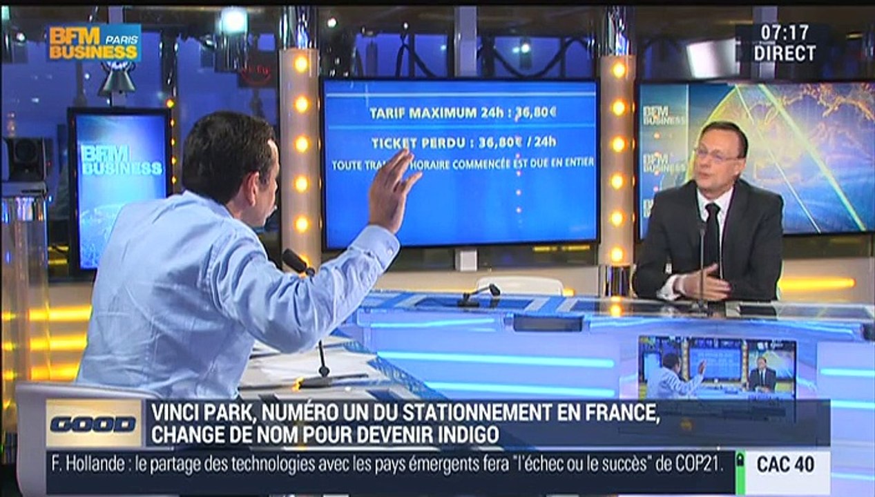 Vinci Park devient Indigo - 04/11