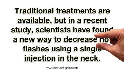 Q&A with Marla Ahlgrimm: Nerve Injection Can Help Ease Hot Flashes