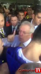 Aziz Yıldırım'ın çılgına döndüğü anlar kamerada