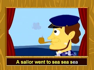 English Video Songs for Children in Karaoke A sailor went to sea