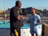 Kobe Bryant Jumps Over Pool with Snakes!