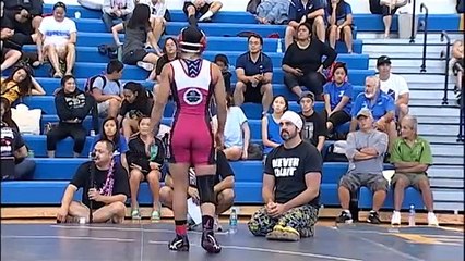 Girls Wrestling׃ 2014 Pa'ani׃ 112A׃ Taryn Ichimura (Punahou) vs. Diamond Freitas (Lahainaluna)