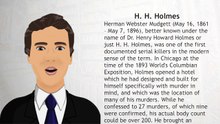 H. H. Holmes