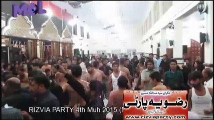 4th Muharram Rizvia Party (Rizvia Society) Karachi.
