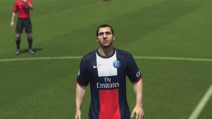 L'évolution du visage de Ibrahimovic  dans FIFA