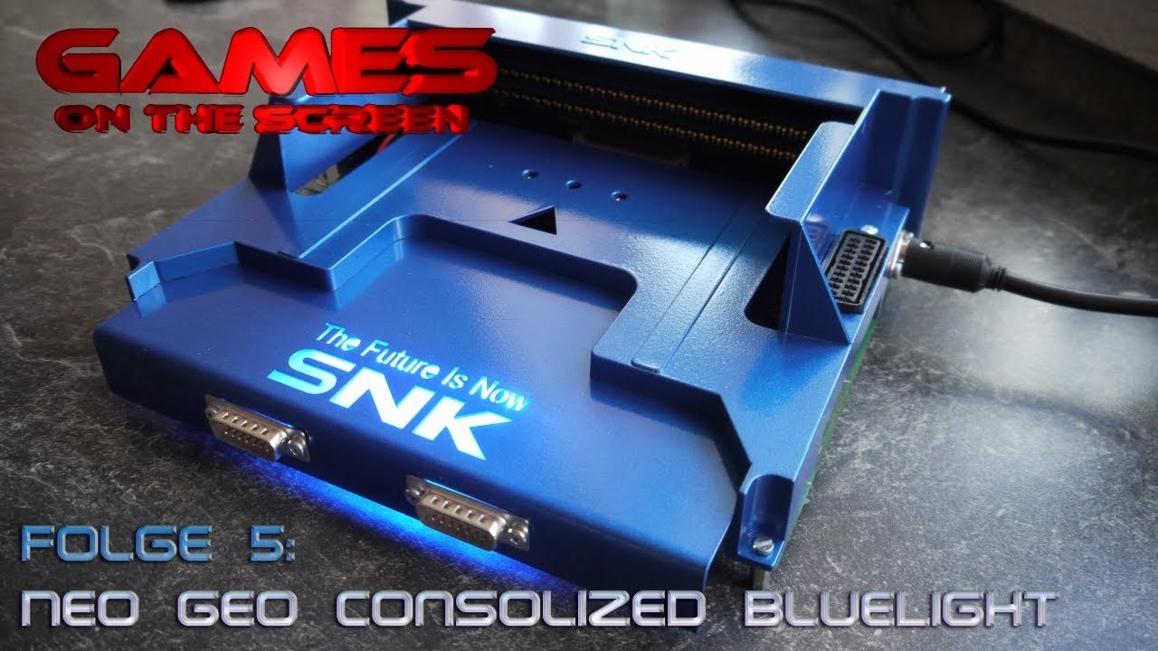 Games on the screen 5 - neo geo mvs consolized