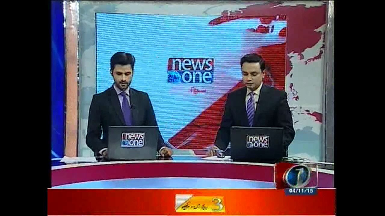 NewsONE Headlines 3PM, 4-November-2015