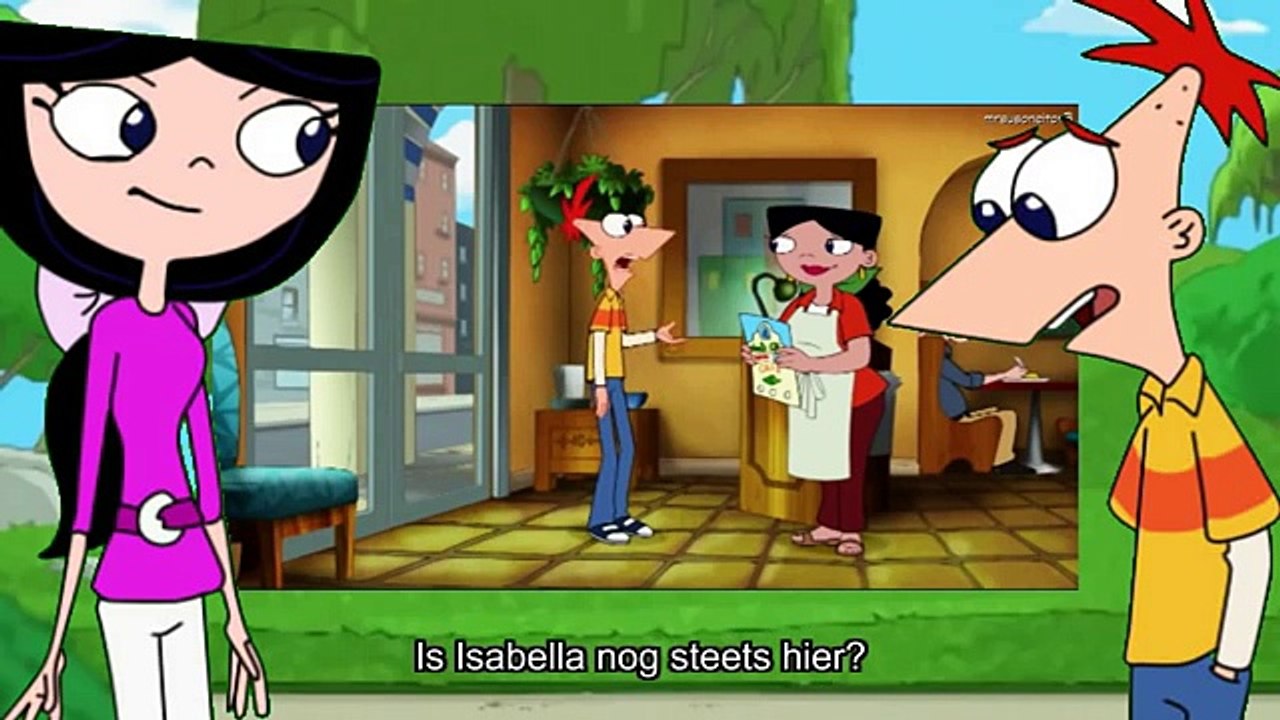 Phineas & Ferb: Season 4 - "Act Your Ages" Phineas & Isabella Duet Song (Russian) | Dutch Subs