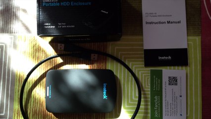 inateck - USB3.0 with Seagate 7200 (speed test)