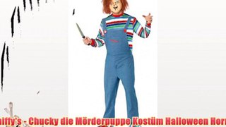 Smiffy's - Chucky die M?rderpuppe Kost?m Halloween Horror Alptraum Chucky 2 M?rde