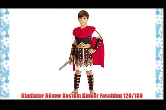 Gladiator R?mer Kost?m Kinder Fasching 120/130