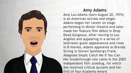 Amy Adams: American Actress & Singer 🎭