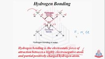 Hydrogen Bonding  & Properties of compounds Containing Hydrogen Bonding
