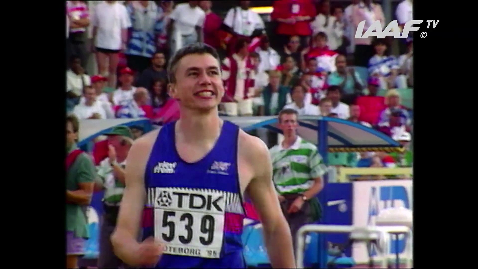 Jonathan Edwards Record Du Monde Du Triple Saut Video Dailymotion