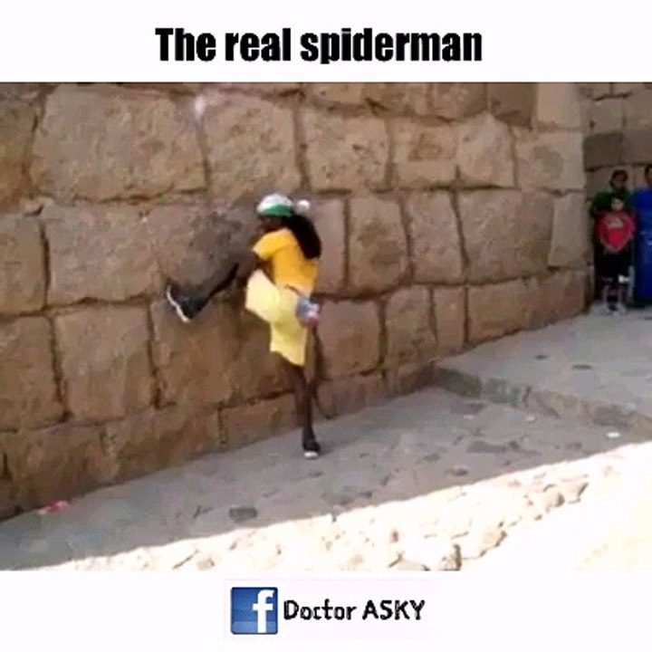 Spiderman 6 - The real life Spiderman