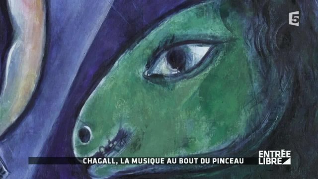 Marc Chagall, le triomphe de la musique : exposition - Entrée libre