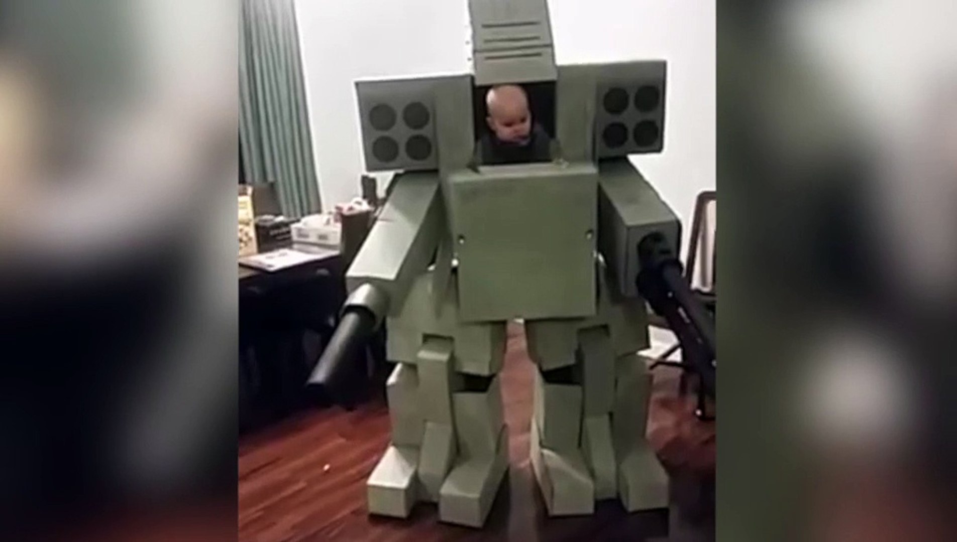 El disfraz de robot para bebé más impresionante del mundo - Vídeo  Dailymotion