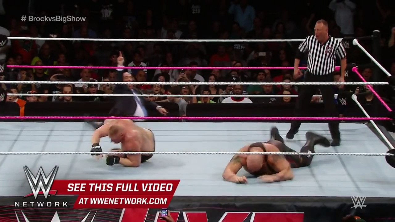Live from MSG: Lesnar vs. Big Show — ONLY on WWE Network!
