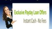 Payday Loans No Checking Account- Get Cash Till Your Payday Without Any Checking