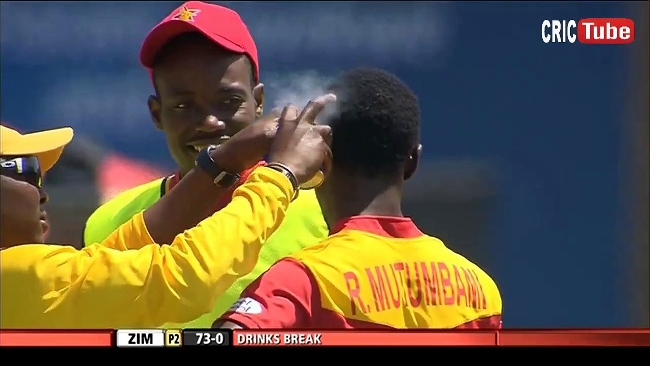 Mohammad Irfan Brutal Bouncer | Pakistan vs Zimbabwe | 3rd ODI | 2015 - HD