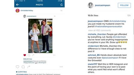 Jessica Simpson's schockierende Antwort auf Christie Brinkley´s Kompliment