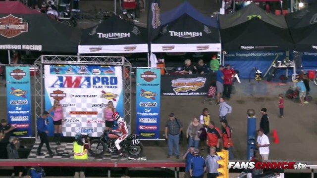 2014 AMA Pro Flat Track Finals GNC Semi Final Races Moto gp racing