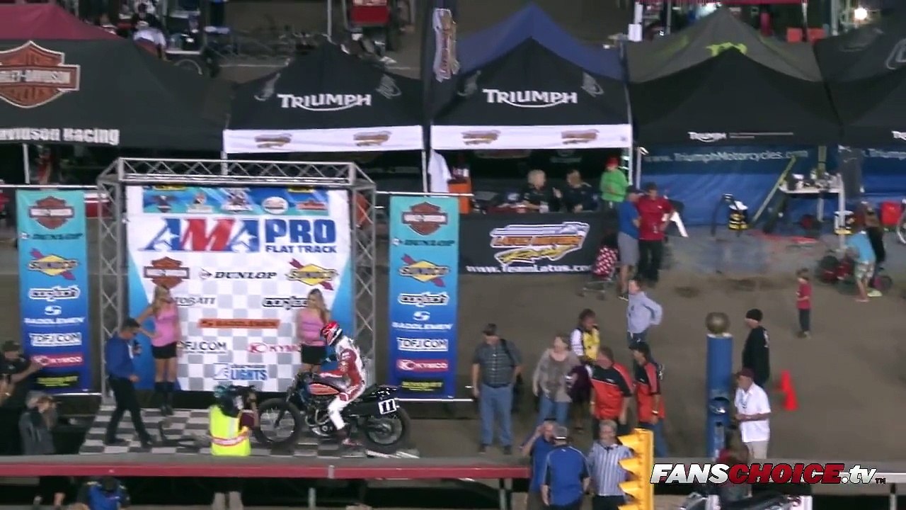 2014 AMA Pro Flat Track Finals GNC Semi Final Races Moto gp racing