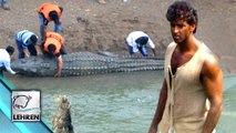 Hrithik Roshan's Stunts With Crocodile In 'Mohenjo Daro'