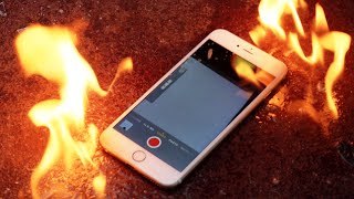 Burning The iPhone 6 Plus Molotov Cocktail Edition