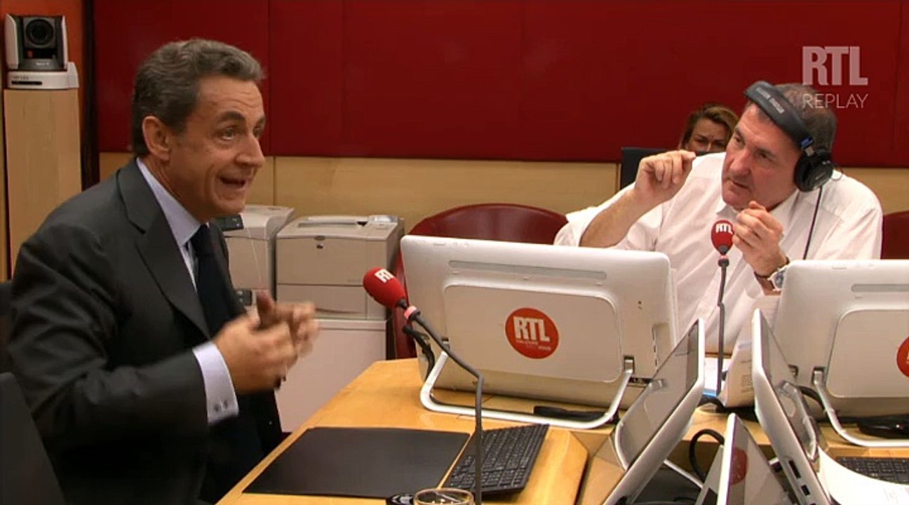 Nicolas Sarkozy répond aux auditeurs de RTL