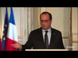 Mr le PR.. François Hollande. Réaction à la suite des événements majeurs de Moirans.