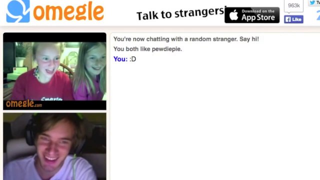 PEWDIEPIE PRANK OMEGLE (Omegle Pranks)