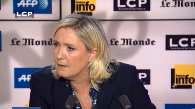 Selon Marine Le Pen, Bachar al-Assad n'est pas un barbare
