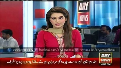 Pervez Musharraf meets PPP's Amin Fahim