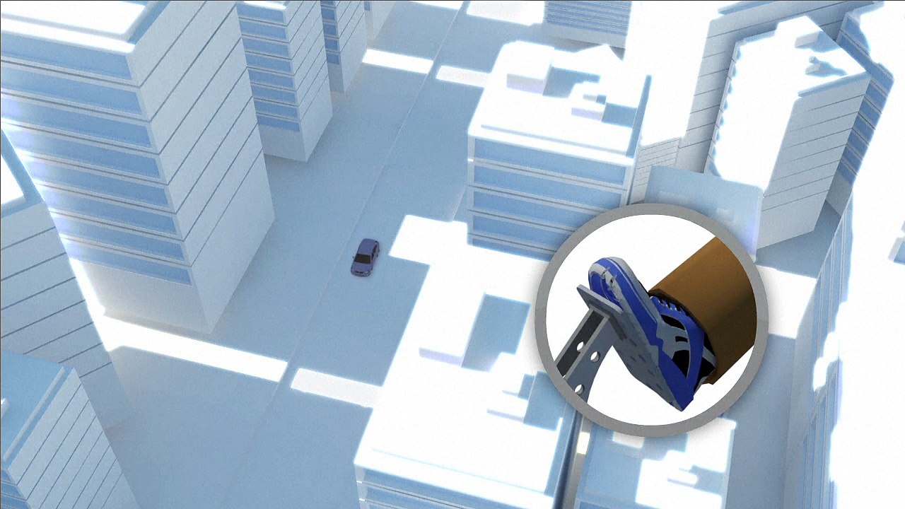 The hybrid car