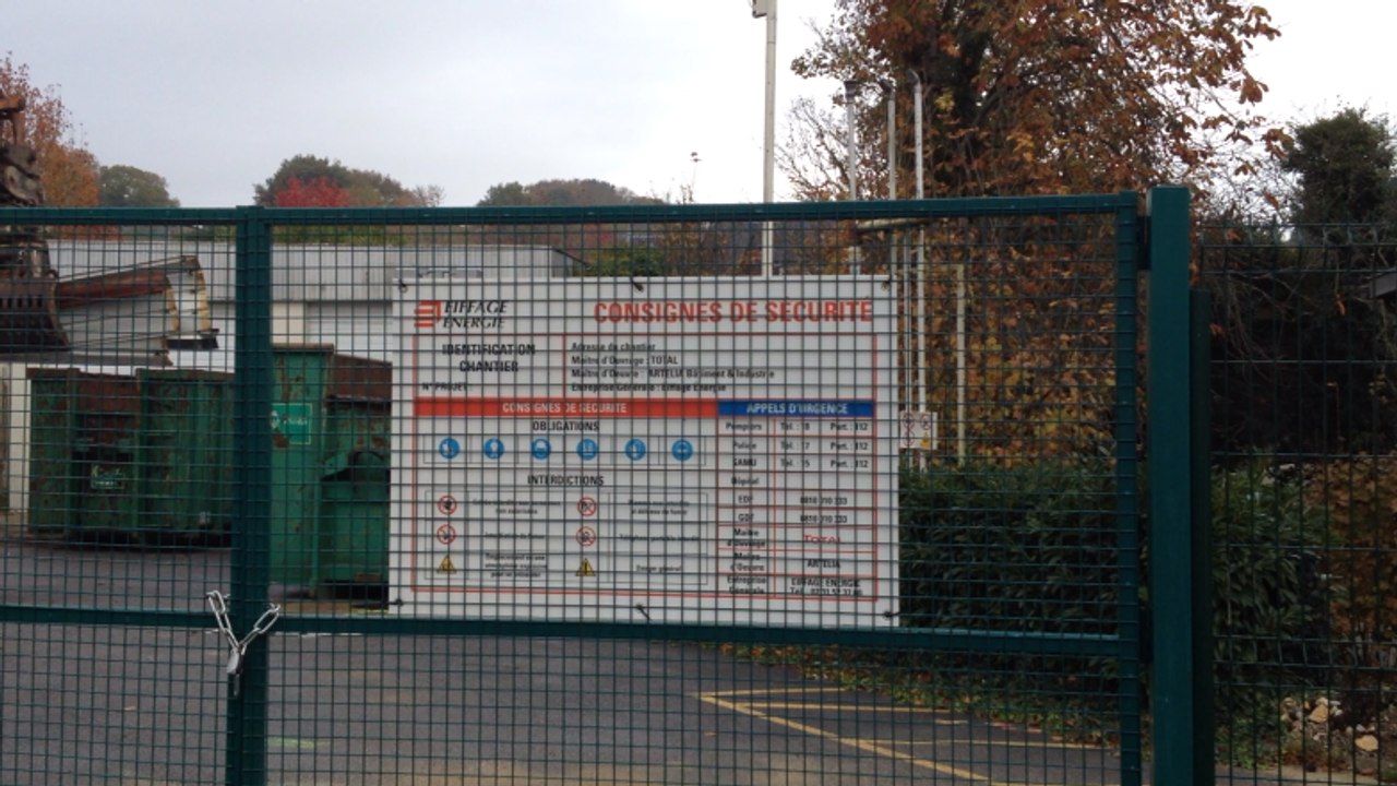 Quimperlé : la station Total déconstruite