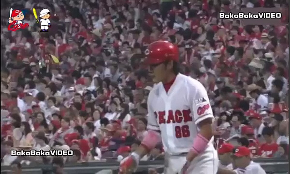 8/6【好調○】広島・丸佳浩　今シーズン第13号ソロホームラン　vs阪神タイガース