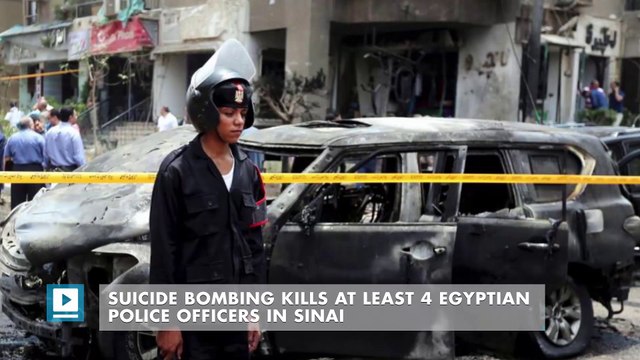 Suicide Bombing Kills at Least 4 Egyptian Police Officers in Sinai