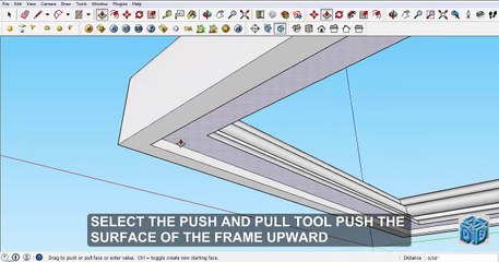 How To Make Moulding Frame In Sketchup