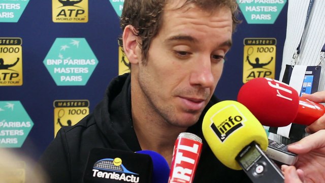 ATP - BNPPM - Richard Gasquet : Ce serait une erreur de ne pas aller aux Masters de Londres