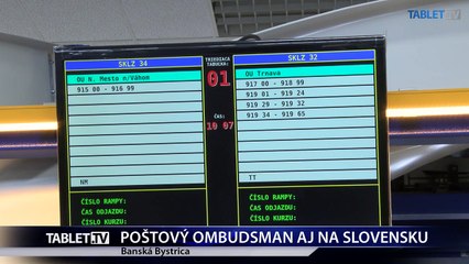 POŠTOVÝ OMBUDSMAN AJ NA SLOVENSKU