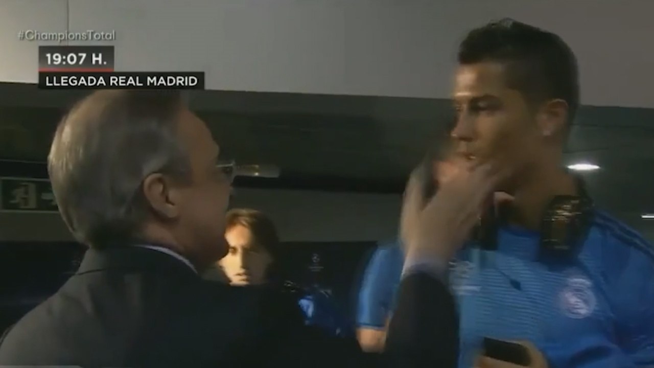 La petite giffle de Pérez à Cristiano Ronaldo !