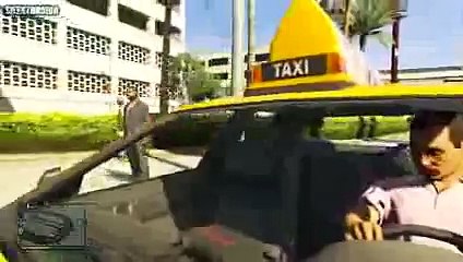 A Mexican Plays GTA 5 #3! - TAXI EDITION!