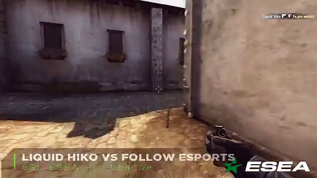 ESEA ESL Pro League: Liquid Hiko vs Follow eSports 4K Pistol Round, 1 vs 3 Clutch, Finishe