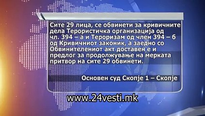 OBVINENIE PROTIV 29 LICA OD DIVO NASELJE 04 11