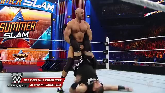 WWE Network Cesaro vs. Kevin Owens SummerSlam 2015