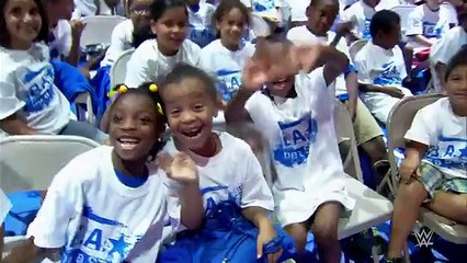 WWE hosts a Be a STAR rally during SummerSlam Week