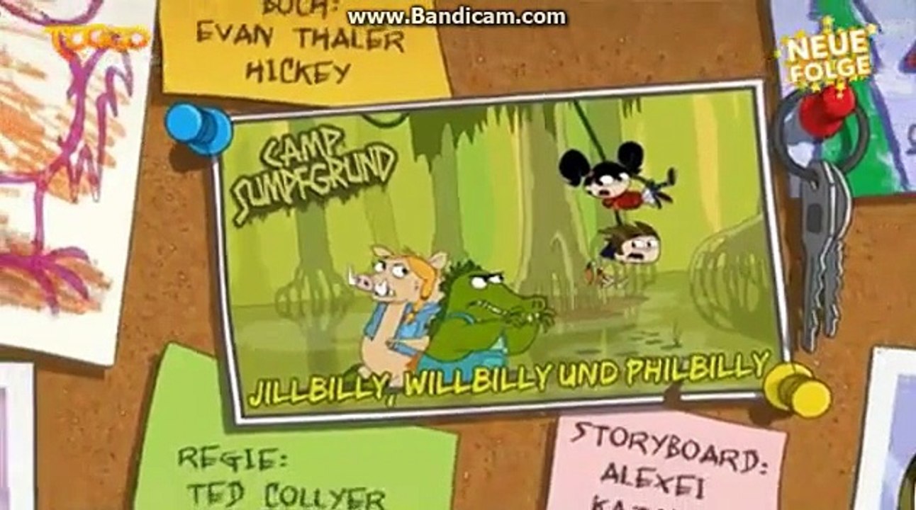 Camp Sumpfgrund 1/2 jillbilly. Willbilly und Philbilly